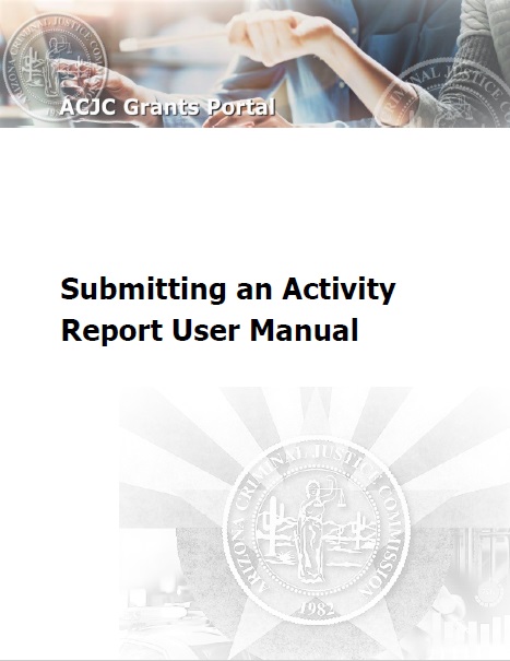 Activity Reporting User Manual